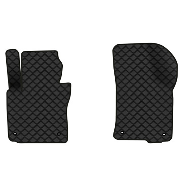 Фото - Килимки з екошкіри в салон авто передні EVAtech для Octavia A5 (AT, 8 clips) Skoda 2004-2013 2 покоління Combi EU (SK12160A2TL4BBB)