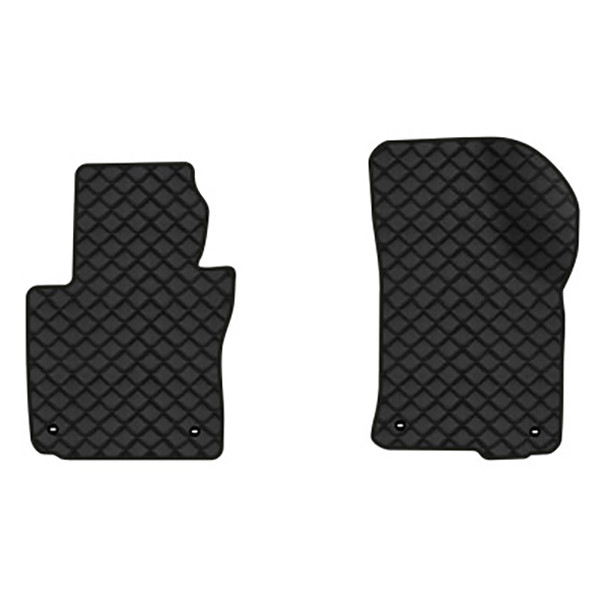 Фото - Килимки з екошкіри в салон авто передні EVAtech для Octavia A5 (AT, 8 clips) Skoda 2004-2013 2 покоління Liftback EU (SK12161AB2TL4BBB)
