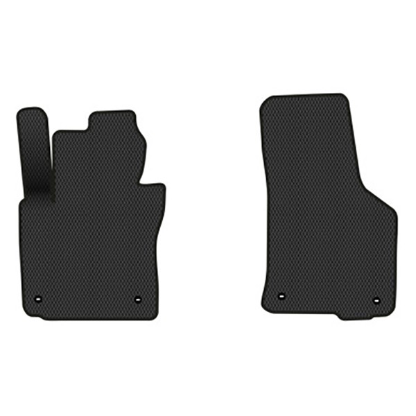 Фото - Килимки з екошкіри в салон авто передні EVAtech для Octavia A5 (MT, 4 clips) Skoda 2004-2013 2 покоління Combi EU (SK12162AV2TL4BBB)