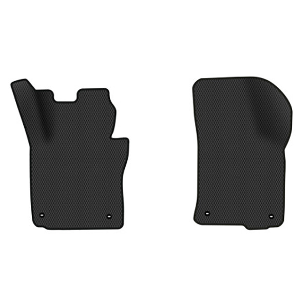 Фото - Килимки з екошкіри в салон авто передні EVAtech для Octavia A5 (MT, 4 clips) Skoda 2004-2013 2 покоління Liftback EU (SK12163AD2TL4BBB)