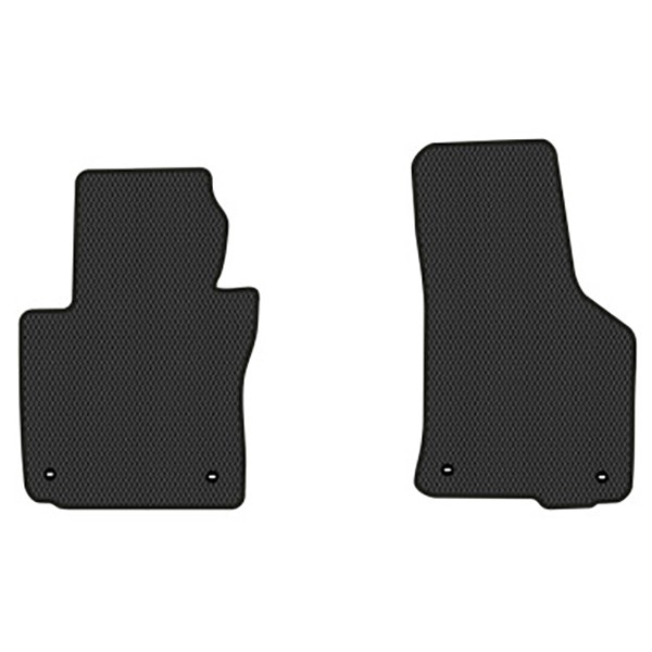 Фото - Килимки з екошкіри в салон авто передні EVAtech для Octavia A5 (AT, 4 clips) Skoda 2004-2013 2 покоління Combi EU (SK12164AG2TL4BBB)