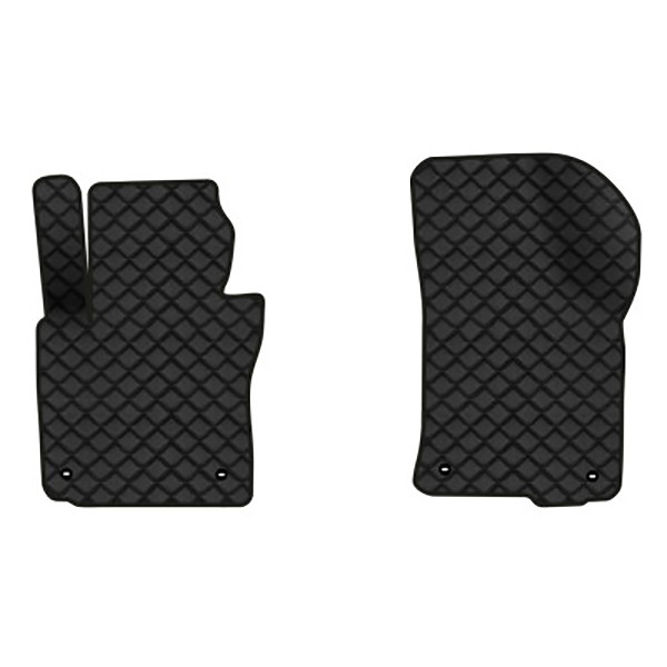 Фото - Килимки з екошкіри в салон авто передні EVAtech для Octavia A5 (AT, 4 clips) Skoda 2004-2013 2 покоління Combi EU (SK12164A2TL4BBB)