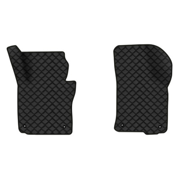 Фото - Коврики из экокожи в салон авто передние EVAtech для Octavia A5 (AT, 4 clips) Skoda 2004-2013 2 поколение Combi EU (SK12164AD2TL4BBB)