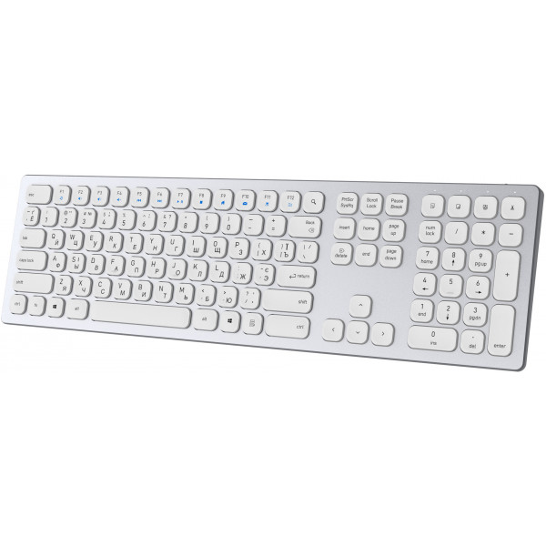 Фото - Клавіатура бездротова OfficePro SK1550 Wireless White (SK1550W)
