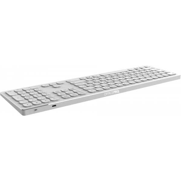 Фото - Клавіатура бездротова OfficePro SK1550 Wireless White (SK1550W)