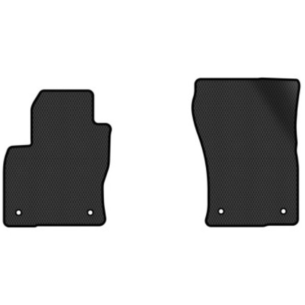 Фото - Коврики из экокожи в салон авто передние EVAtech для Kodiaq (5 seats) Skoda 2016-2021 1 поколение SUV EU (SK32942AO2AV4BBLB)