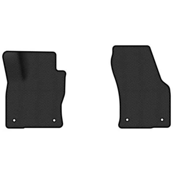 Фото - Коврики из экокожи в салон авто передние EVAtech для Kodiaq (5 seats) Skoda 2016-2021 1 поколение SUV EU (SK32942AQ2AV4BBLB)