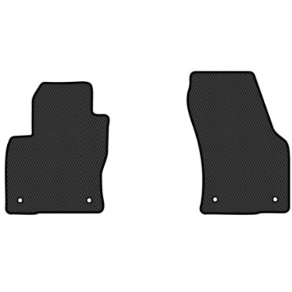Фото - Коврики из экокожи в салон авто передние EVAtech для Kodiaq (5 seats) Skoda 2016-2021 1 поколение SUV EU (SK32942AS2AV4BBLB)