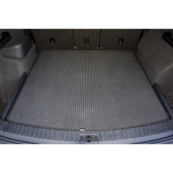 Фото - Килимок з екошкіри в багажник авто EVAtech для Kodiaq (5 seats) Skoda 2016-2021 1 покоління SUV EU (SK32942BE3BBLB)