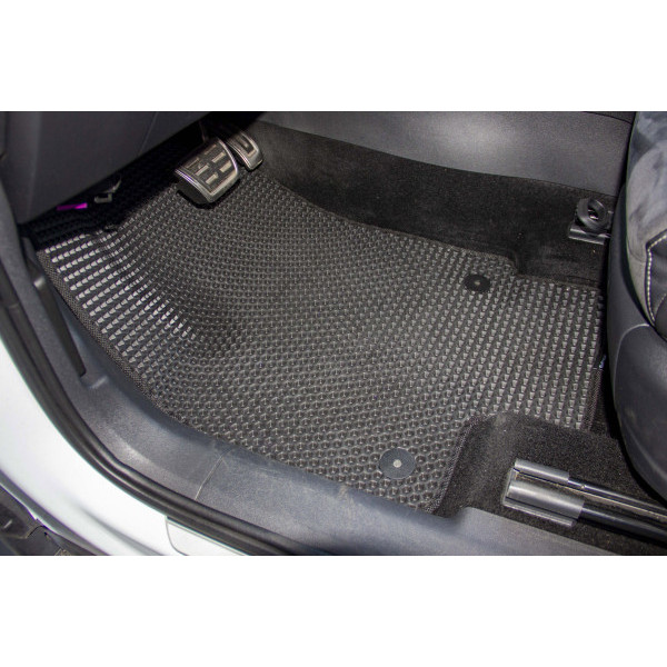 Фото - Коврики из экокожи в салон авто передние EVAtech для Kodiaq (5 seats) Skoda 2016-2021 1 поколение SUV EU (SK32942AJ2AV4BBLB)