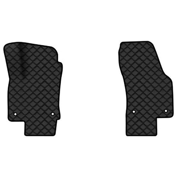 Фото - Коврики из экокожи в салон авто передние EVAtech для Kodiaq (5 seats) Skoda 2016-2021 1 поколение SUV EU (SK32942AJ2AV4BBLB)