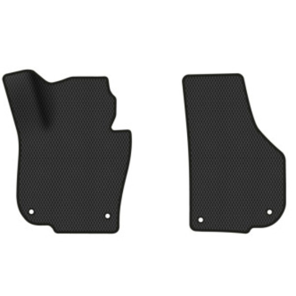 Фото - Коврики из экокожи в салон авто передние EVAtech для Superb (B6) Skoda 2008-2015 2 поколение Sedan EU (SK34430AE2TL4BBB)