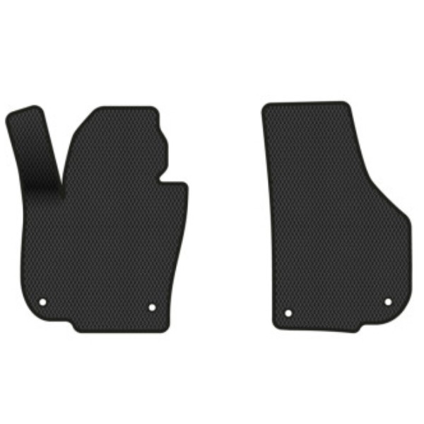 Фото - Коврики из экокожи в салон авто передние EVAtech для Superb (B6) Skoda 2008-2015 2 поколение Sedan EU (SK34430AV2TL4BBB)