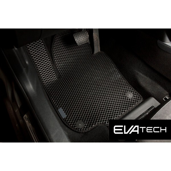 Фото - Коврики из экокожи в салон авто передние EVAtech для Superb (B6) Skoda 2008-2015 2 поколение Sedan EU (SK34430AV2TL4BBB)