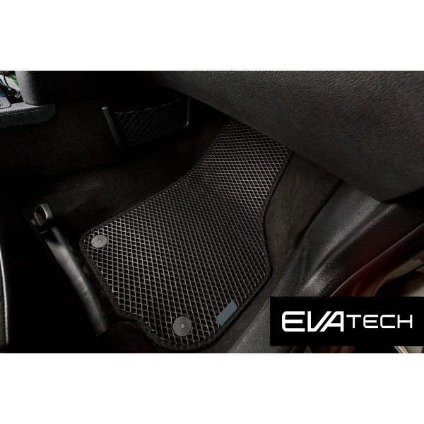 Фото - Коврики из экокожи в салон авто передние EVAtech для Superb (B6) Skoda 2008-2015 2 поколение Sedan EU (SK34430AV2TL4BBB)