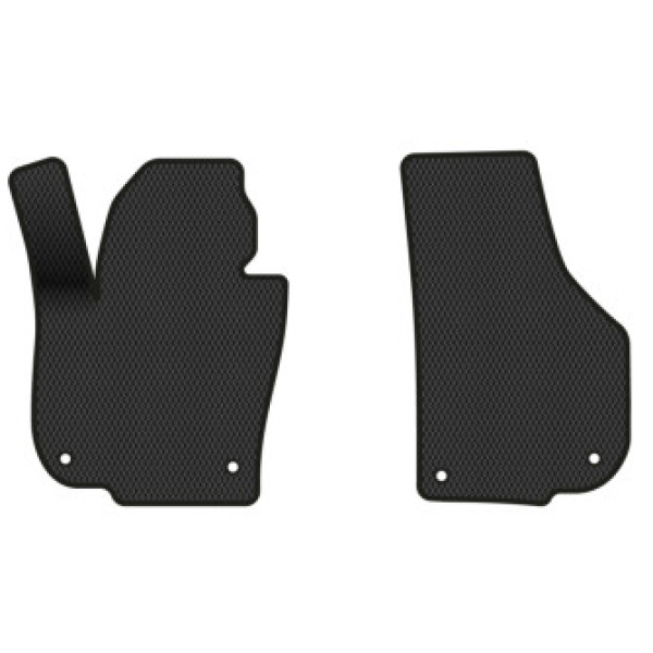 Фото - Коврики из экокожи в салон авто передние EVAtech для Superb (B6) Skoda 2008-2015 2 поколение Combi EU (SK34431AV2TL4BBB)