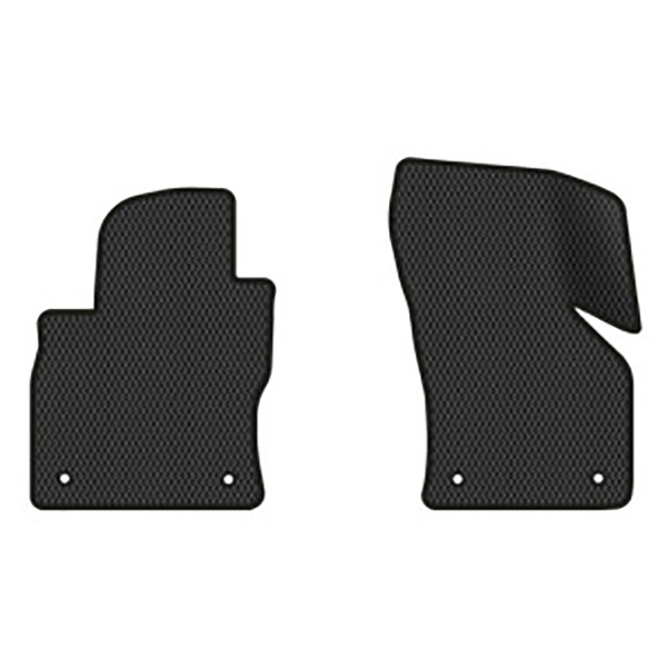Фото - Коврики из экокожи в салон авто передние EVAtech для Octavia A7 AT Skoda 2013-2020 3 поколение Liftback EU (SK3639AO2AV4BBB)