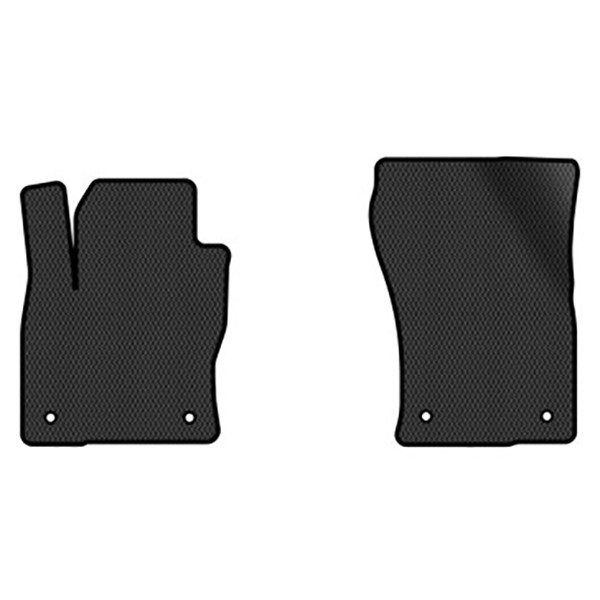 Фото - Килимки з екошкіри в салон авто передні EVAtech для Kodiaq Restyling 5 seats Skoda 2021-2024 1 покоління SUV EU (SK43100A2AV4BBLB)