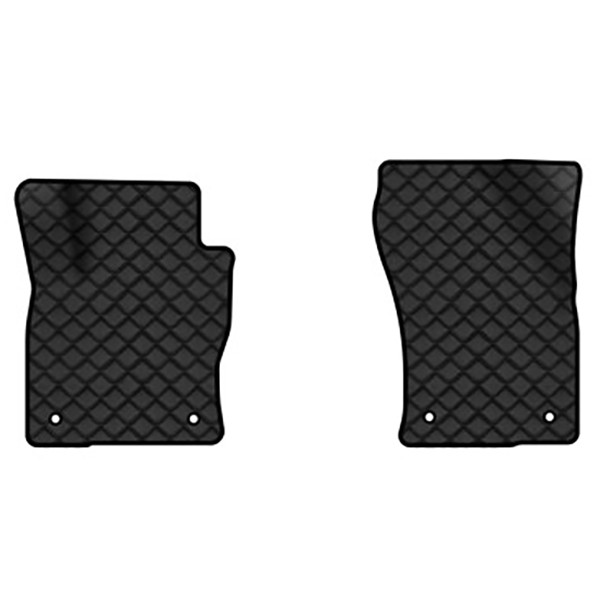 Фото - Коврики из экокожи в салон авто передние EVAtech для Kodiaq Restyling 5 seats Skoda 2021-2024 1 поколение SUV EU (SK43100AD2AV4BBLB)