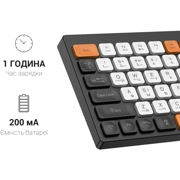 Фото - Клавіатура бездротова OfficePro SK955B