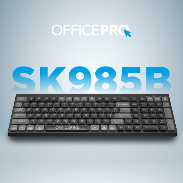Фото - Клавиатура беспроводная OfficePro SK985B