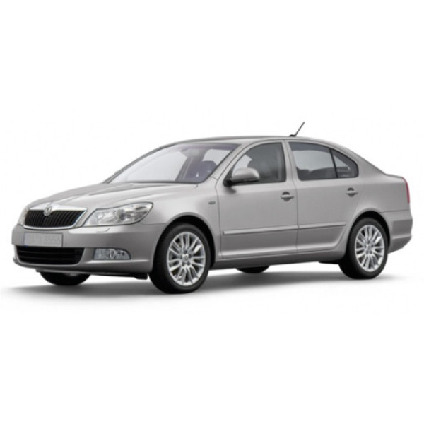 Фото - Килимки з екошкіри в салон авто передні EVAtech для Octavia A5 (AT, 4 clips) Skoda 2004-2013 2 покоління Liftback EU (SK12157AB2AV4BBB)