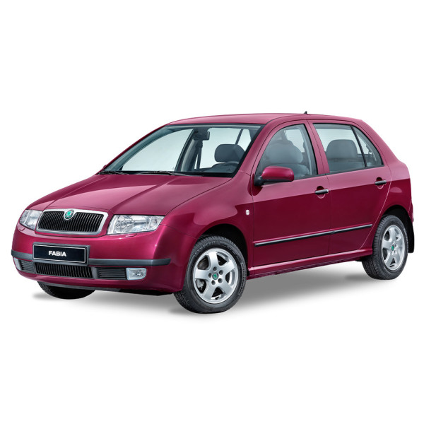 Фото - Килимки з екошкіри в салон авто передні EVAtech для Fabia (6Y) Skoda 1999-2007 1 покоління Htb EU (SK1628AD2BBB)