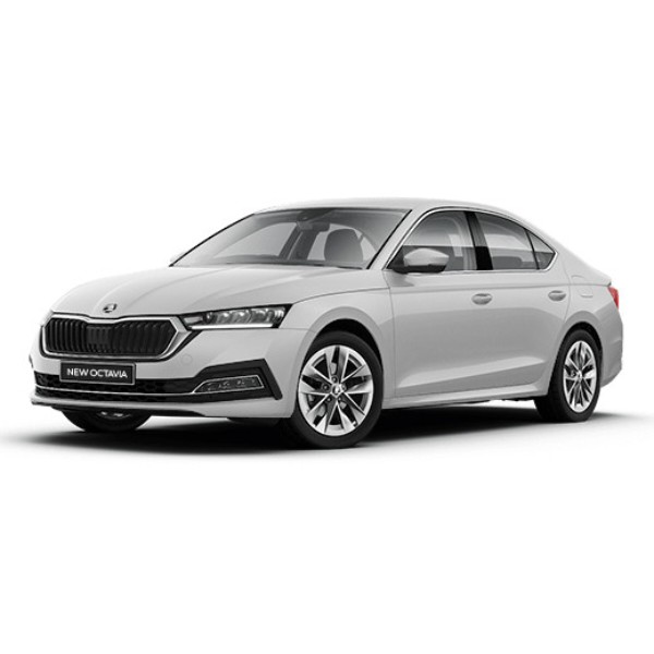Фото - Килимки з екошкіри в салон авто передні EVAtech для Octavia A8 Skoda 2020 4 покоління Liftback EU (SK1641AV2AV4BBB)