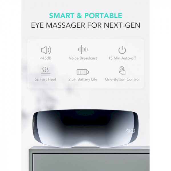 Фото - Массажер для глаз SKG E7 2-In-1Vibration Heated Eye Massager