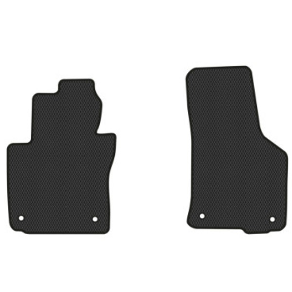 Фото - Килимки з екошкіри в салон авто передні EVAtech для Octavia A5 (MT, 8 clips) Skoda 2004-2013 2 покоління Liftback EU (SK12150AG2AV4BBB)