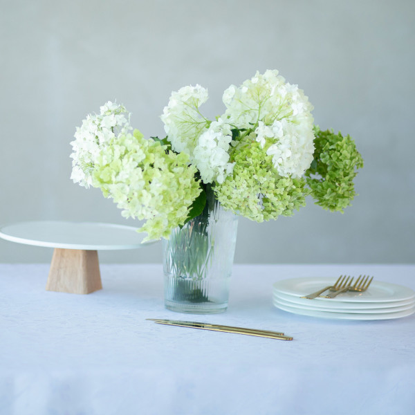 Фото - Скатерть прямоугольная Едельвіка Роял белая 240х150 см(274-23/00)