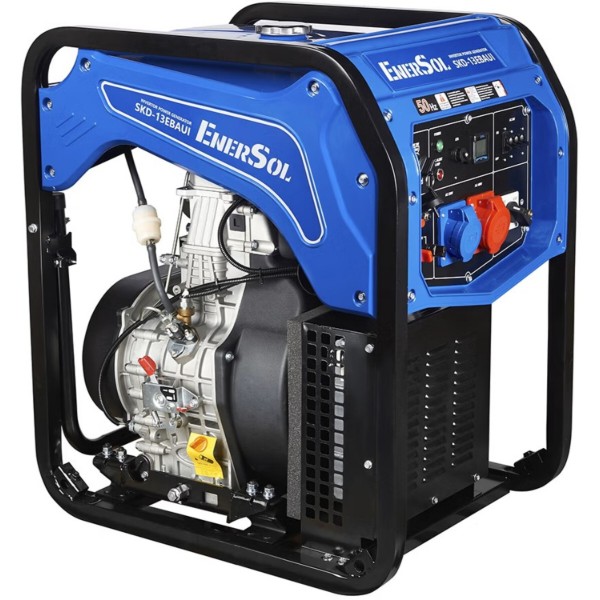 Фото - Генератор дизельний EnerSol 230/400В 12/13кВт (SKD-13EBAUI)