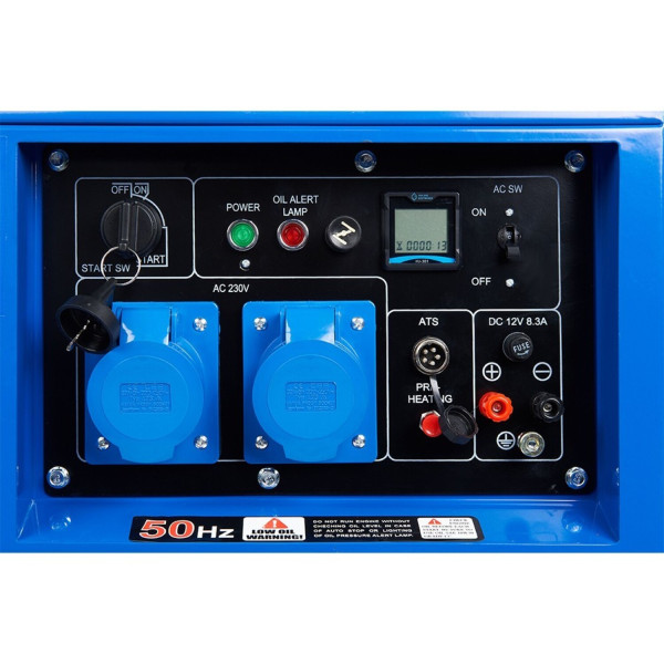 Фото - Генератор дизельний EnerSol 6.5 кВт (SKDS-7EBA)