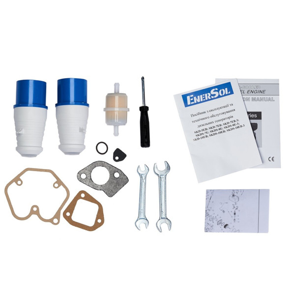 Фото - Генератор дизельний EnerSol 6.5 кВт (SKDS-7EBA)