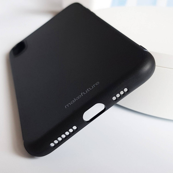 Фото - Чохол для смартфону MakeFuture Skin Case Apple iPhone XS Max Black (MCSK-AIXSMBK)