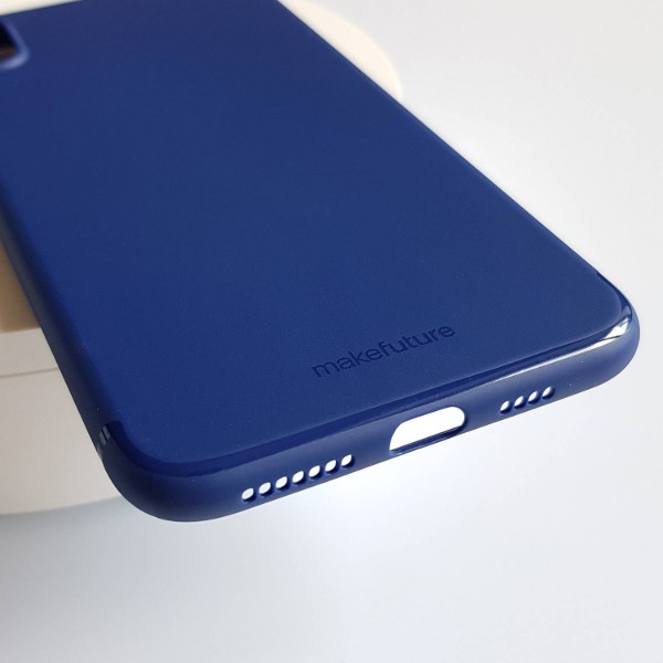 Фото - Чохол для смартфону MakeFuture Skin Case Apple iPhone XS Max Blue (MCSK-AIXSMBL)