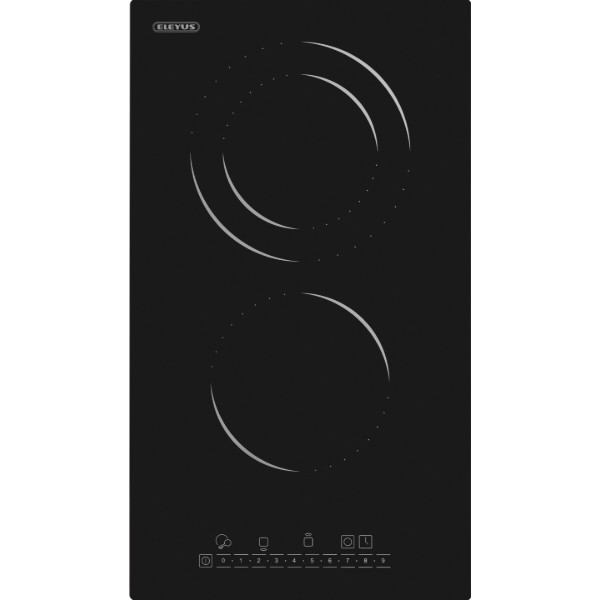 Фото - Варочная панель электрическая ELEYUS H3EBHG SL 30 BL V1