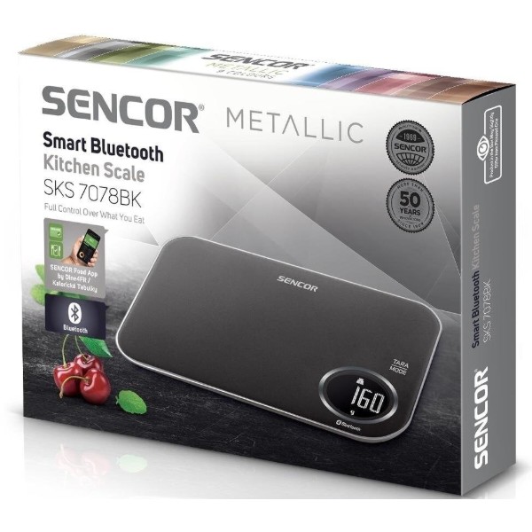 Фото - Весы кухонные Sencor SKS7078BK