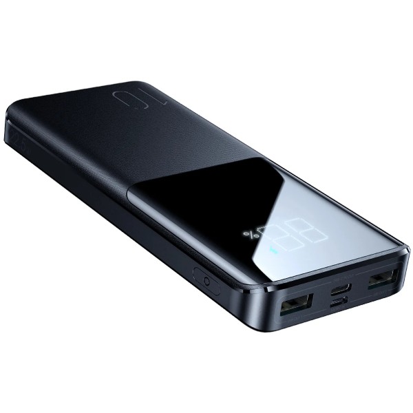 Фото - Батарея мобильная Joyroom 10000mAh 22,5W PD,QC3.0, 2xUSB-A, Micro USB, USB-C In/Out Black (JR-QP191)