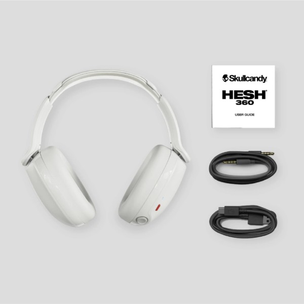 Фото - Наушники полноразмерные беспроводные Skullcandy Hesh 360 Bone (S6HOW-T001)