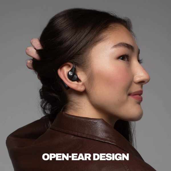 Фото - Навушники вкладиші бездротові Skullcandy Push 540 Open Ear Hanger Black (S4PFW-T740)