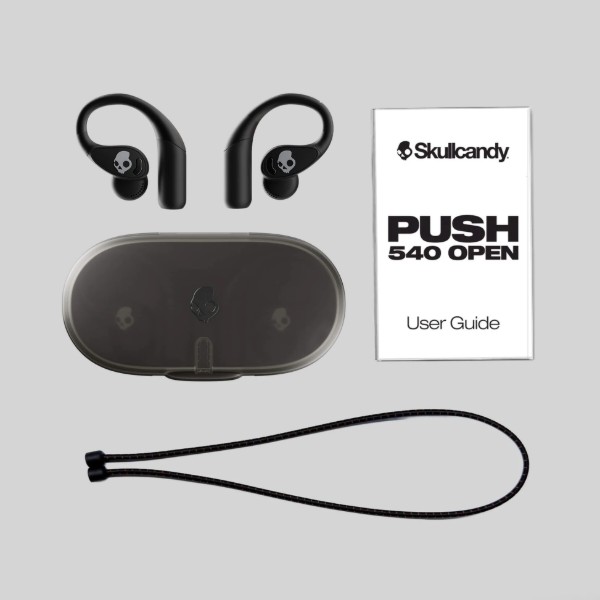 Фото - Навушники вкладиші бездротові Skullcandy Push 540 Open Ear Hanger Black (S4PFW-T740)