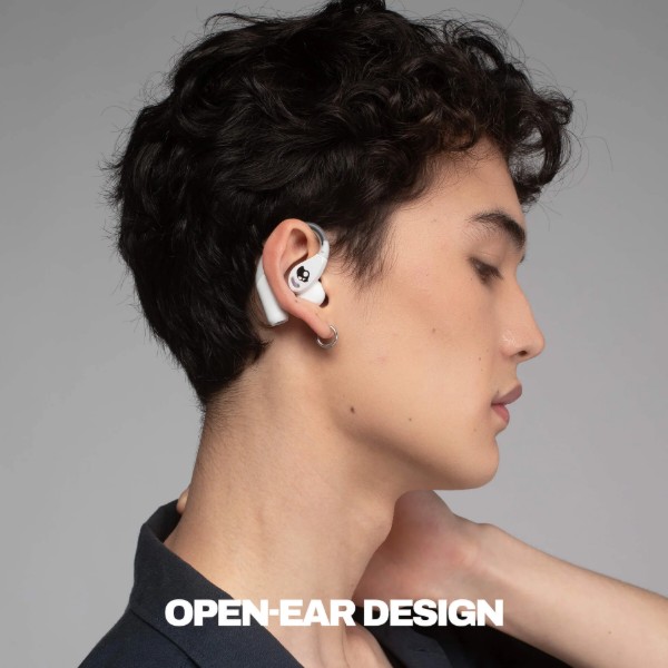 Фото - Навушники вкладиші бездротові Skullcandy Push 540 Open Ear Hanger Bone (S4PFW-T001)
