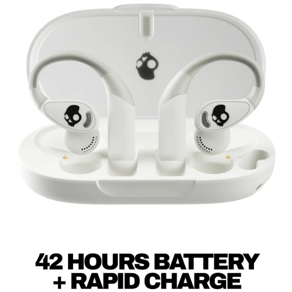 Фото - Навушники вкладиші бездротові Skullcandy Push 540 Open Ear Hanger Bone (S4PFW-T001)