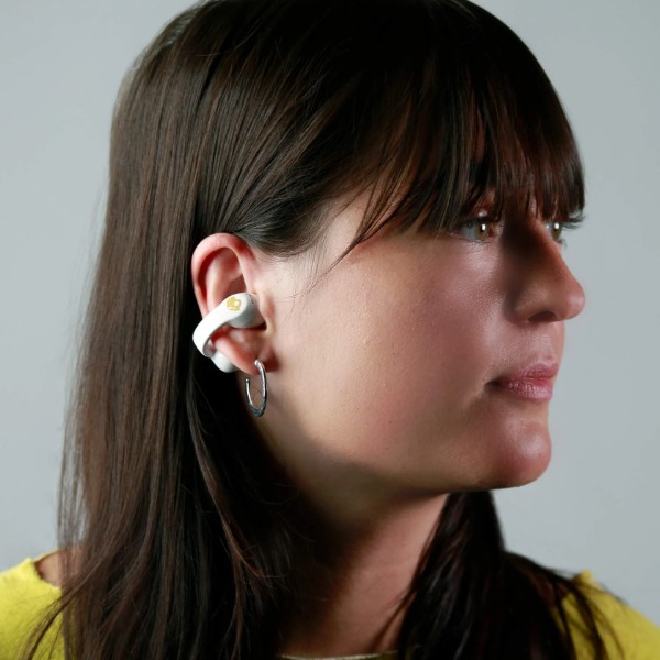 Фото - Наушники вкладыши беспроводные Skullcandy Push 720 Open ear Bone/Gold (S4EOW-T022)