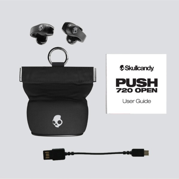 Фото - Наушники вкладыши беспроводные Skullcandy Push 720 Open Ear Crazy Pink (S4EOW-U046)