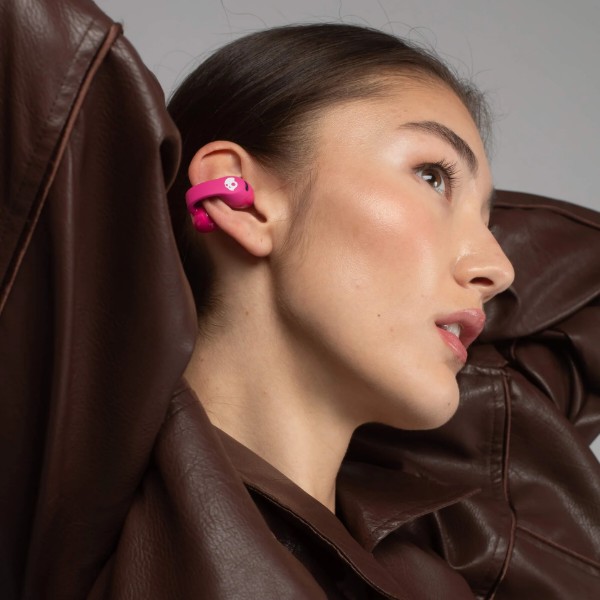 Фото - Наушники вкладыши беспроводные Skullcandy Push 720 Open Ear Crazy Pink (S4EOW-U046)