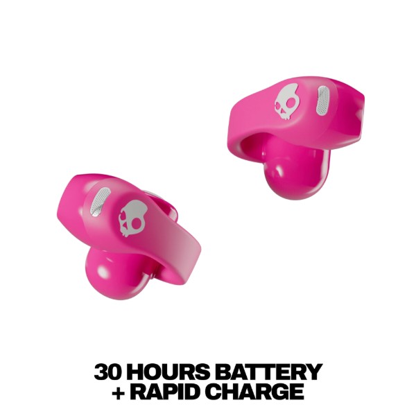 Фото - Наушники вкладыши беспроводные Skullcandy Push 720 Open Ear Crazy Pink (S4EOW-U046)