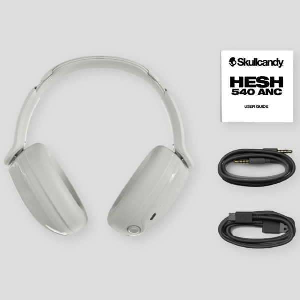 Фото - Навушники повнорозмірні бездротові Skullcandy Hesh 540 ANC Bone (S6HAW-T001)