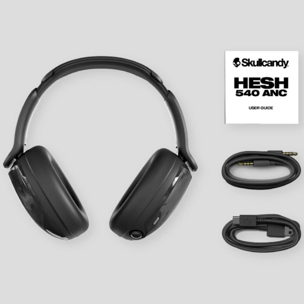 Фото - Навушники повнорозмірні бездротові Skullcandy Hesh 540 ANC True Black (S6HAW-T740)